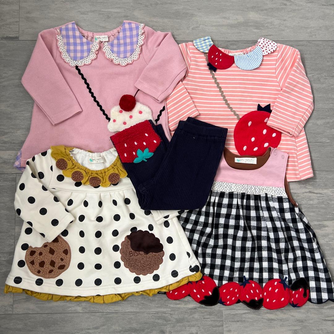 ベイビーチアー いちご ビスケット 長袖 80cm まとめ売り