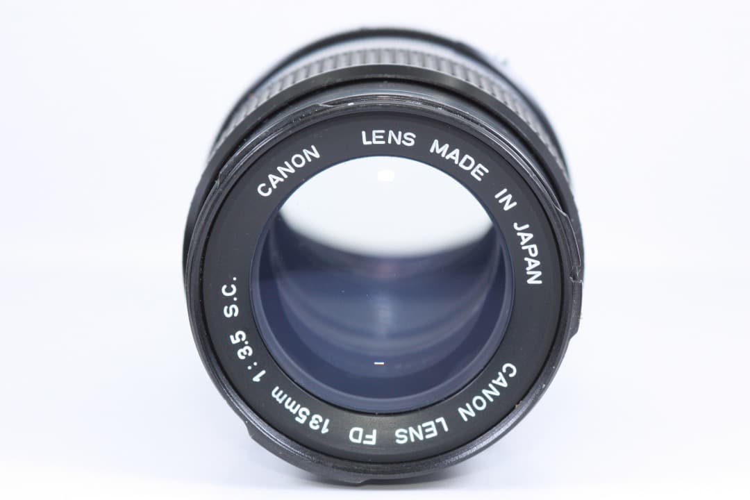 CANON FD 135mm F3.5 S.C 動作確認済み 光学OK#40
