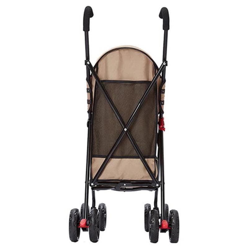 Porta ペット用軽量折りたたみお出かけカート ベージュ 犬 猫 キャリー