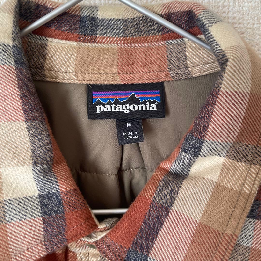 patagonia チェック柄ジャケット Mサイズ