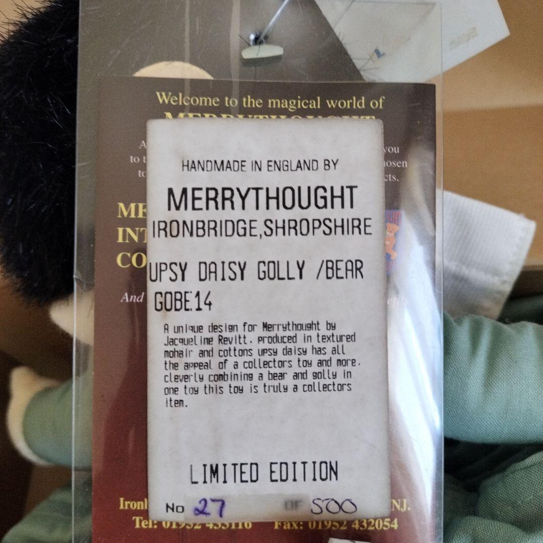 希少 ヴィンテージ テディベア / ゴリー人形 メリーソート 500セット限定品