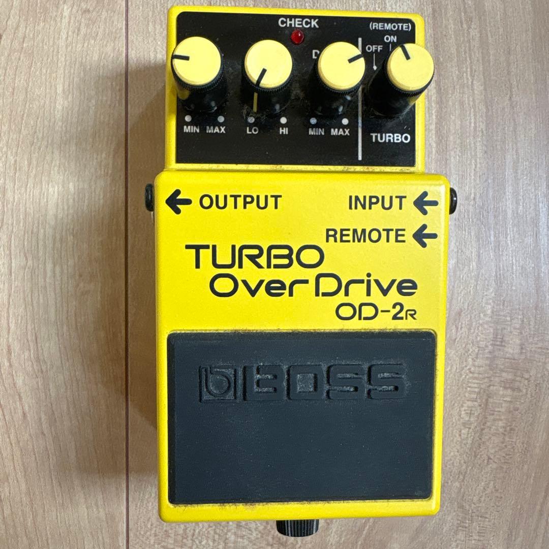 【ジャンク品】BOSS OD-2R TURBO OverDrive エフェクター