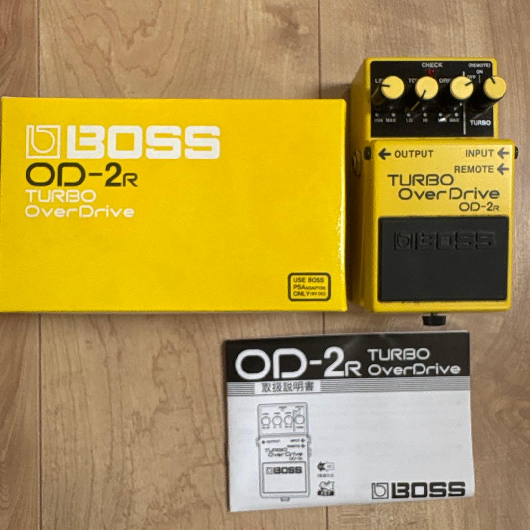 【ジャンク品】BOSS OD-2R TURBO OverDrive エフェクター