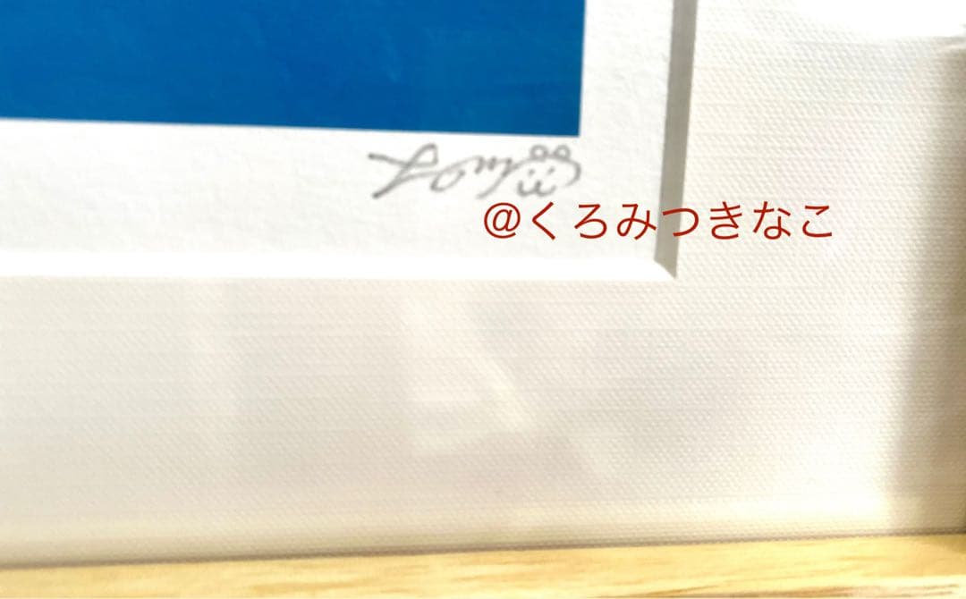 【最終値下げ】ナガノマーケット ナガノ先生直筆サイン アートフレーム ちいかわ