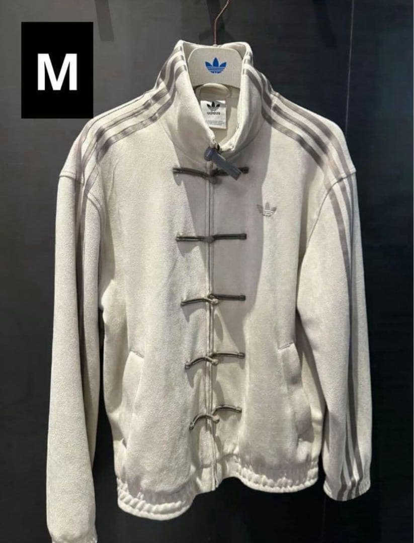 adidasアディダス 中国限定 蛇年トラックジャケッtトホワイト　Mサイズ
