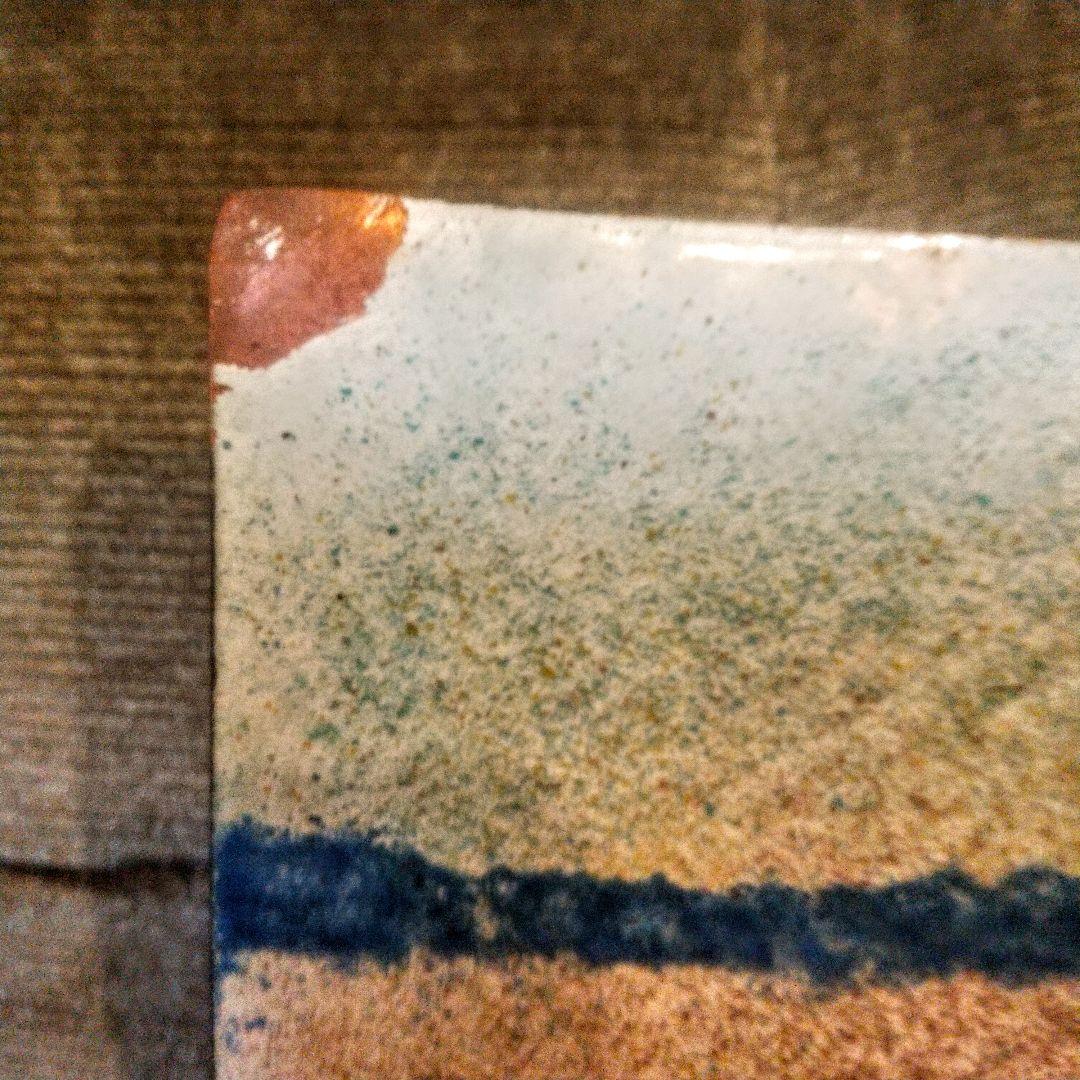 ヴィンテージ 七宝画 大聖堂 エナメル画 銅板 41✕32cm ワシリイ 正教会