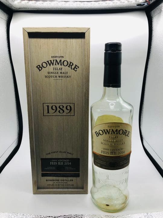 Bowmore 1989 VINTAGE FEIS ILE 2014 空箱・空瓶