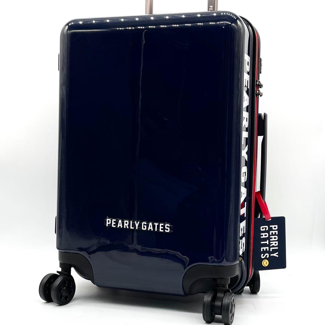 【極美品】希少 パーリーゲイツ キャリーケース 4輪 機内持ち込み可 ネイビー