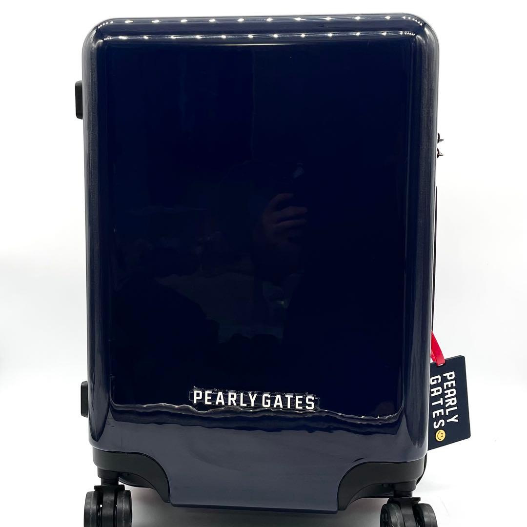 【極美品】希少 パーリーゲイツ キャリーケース 4輪 機内持ち込み可 ネイビー