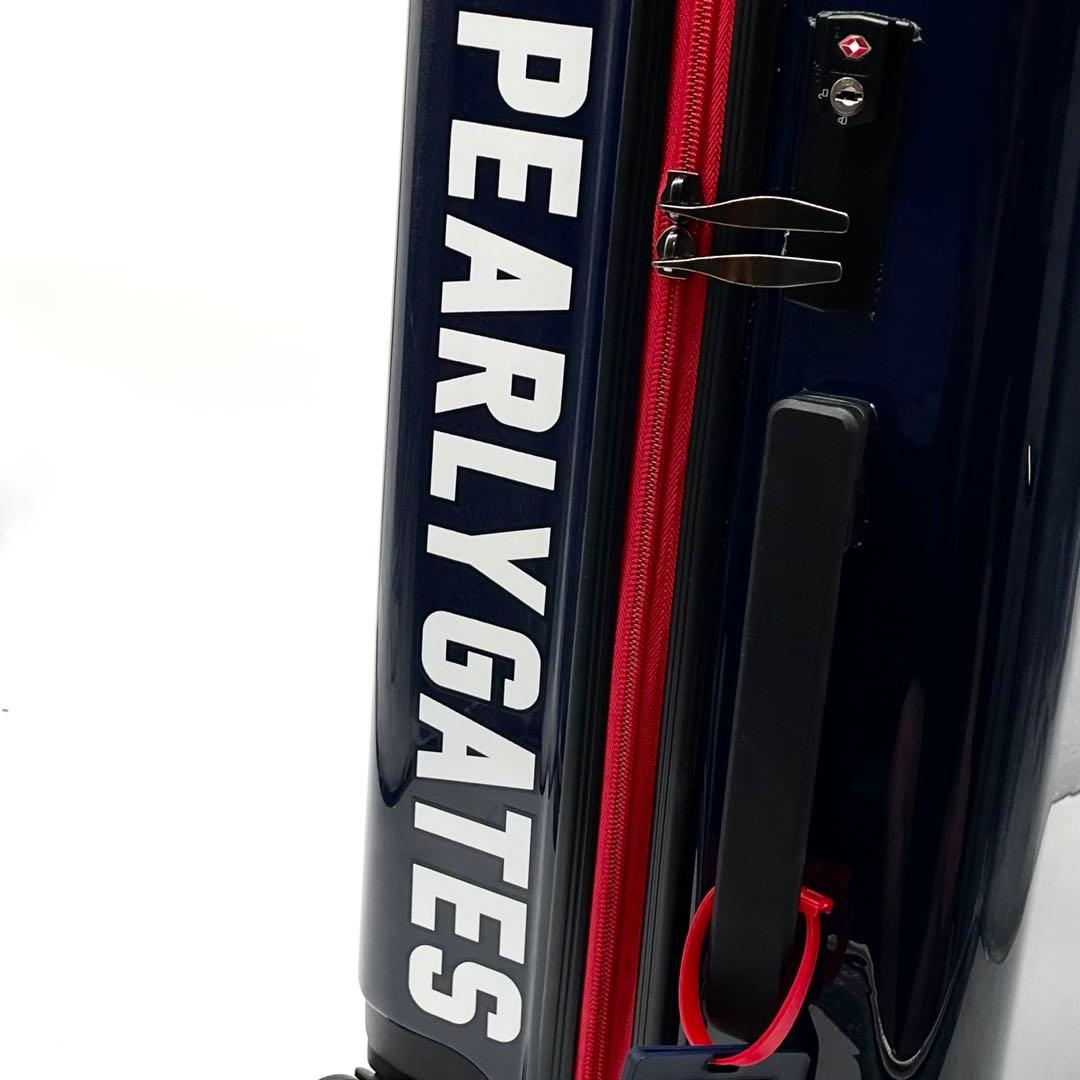 【極美品】希少 パーリーゲイツ キャリーケース 4輪 機内持ち込み可 ネイビー