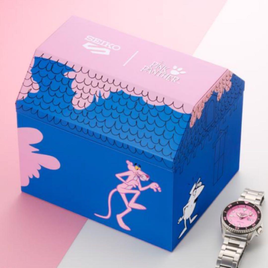 SEIKO5 SPORTS × PINK PANTHER 限定 SBSA321