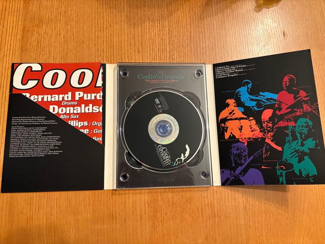 Coolin' Groovin' DVD バーナード・パーディ　デビッド・T