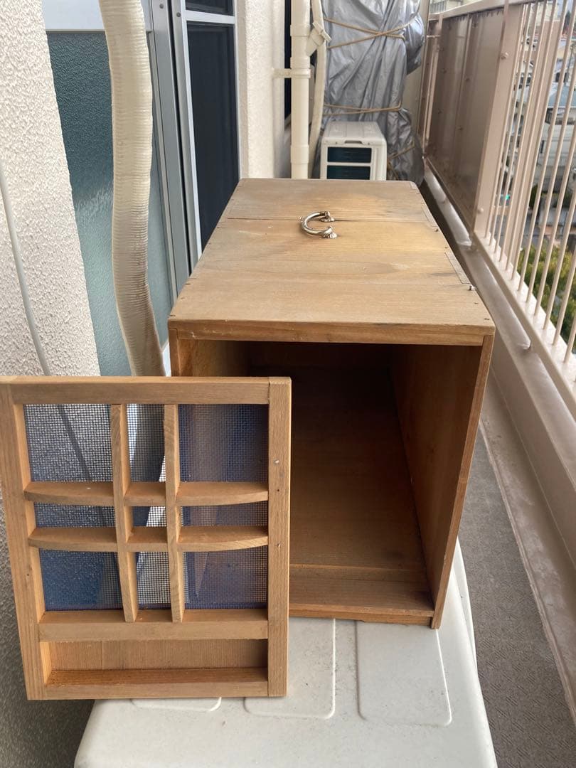 竹籠　ウグイス籠　ミソサザイに最適　就寝ケース付き