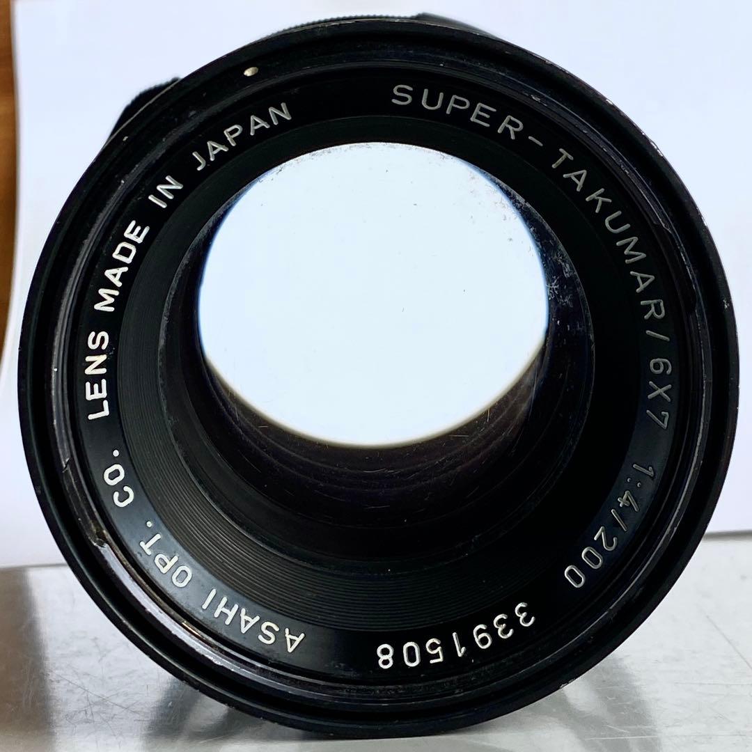 PENTAX 67 中判フィルム 6×7 SUPER TAKUMAR 200mm