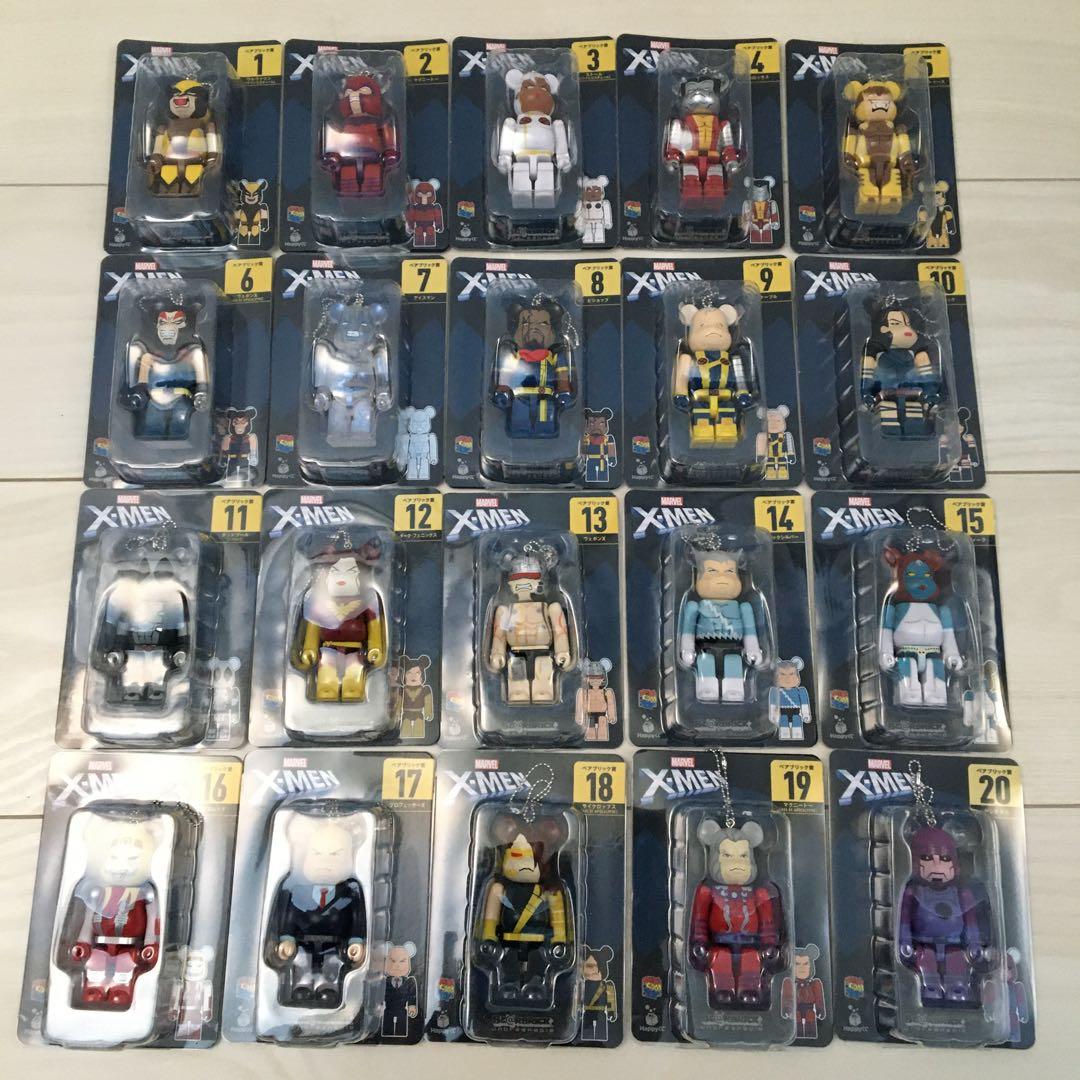 ベアブリック 新品　X-MENコンプリートセット 20種