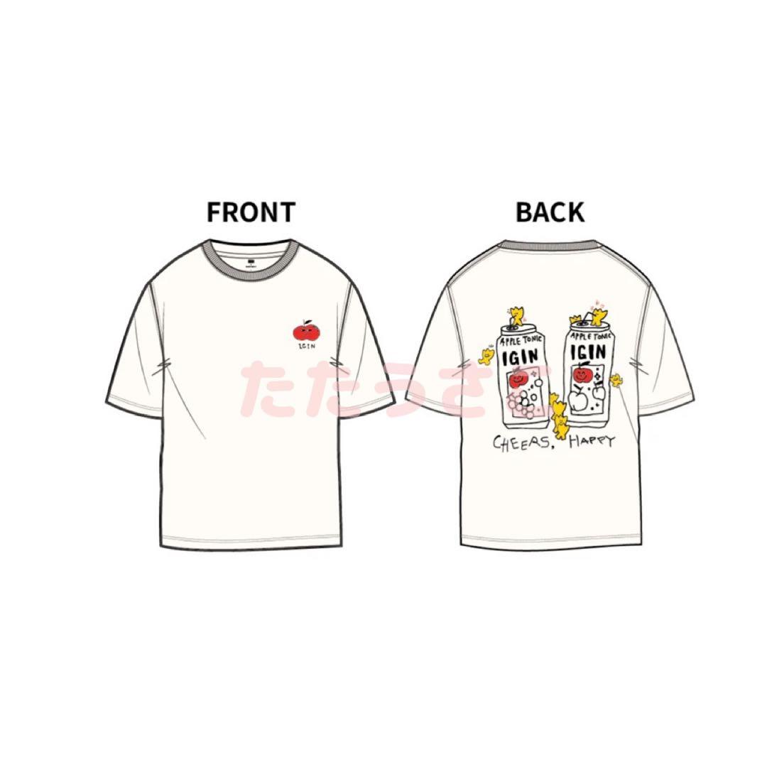 新品未使用 IGIN × WACKY WILLY コラボTシャツ JIN BTS