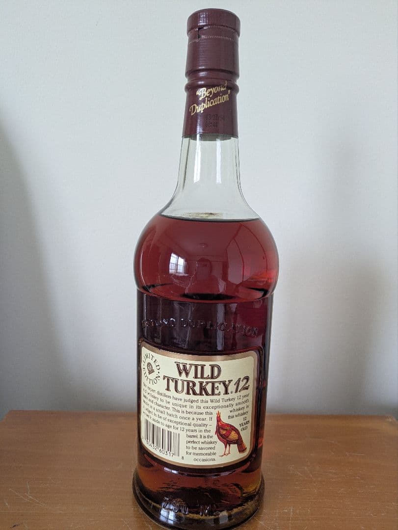 ワイルドターキー12年もの