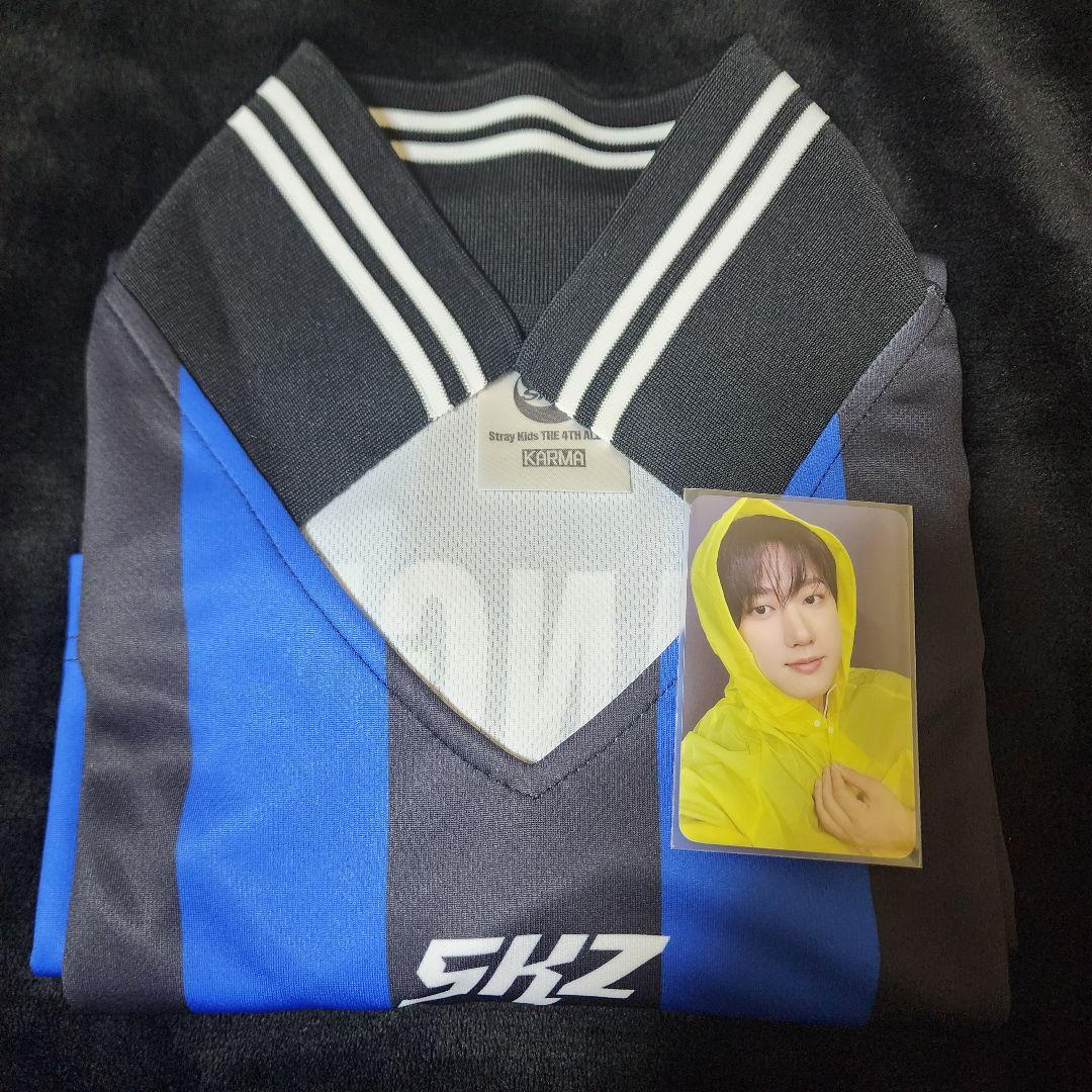 stray kids スキズ チャンビン KARMA ユニフォーム トレカ付