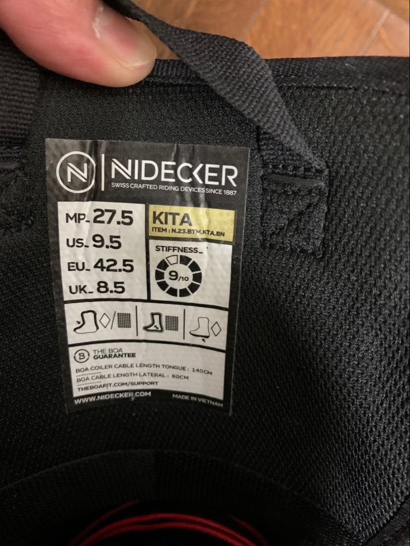 ナイデッカー　NIDECKER KITA 2022-23 スノーボード