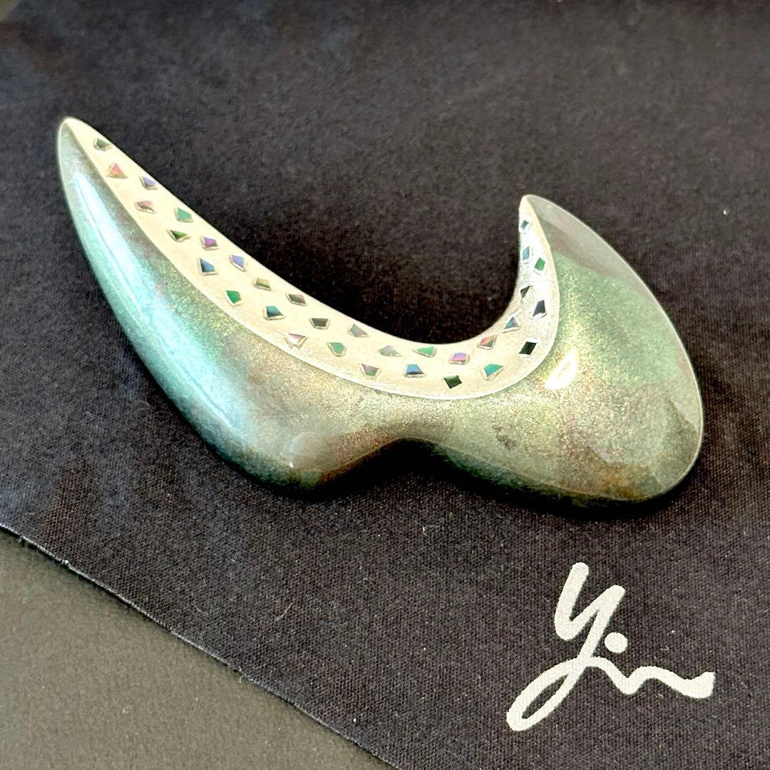 新品未使用✨希少 坂本これくしょん ブローチ 風姿 銀古木 ペンダント 2way