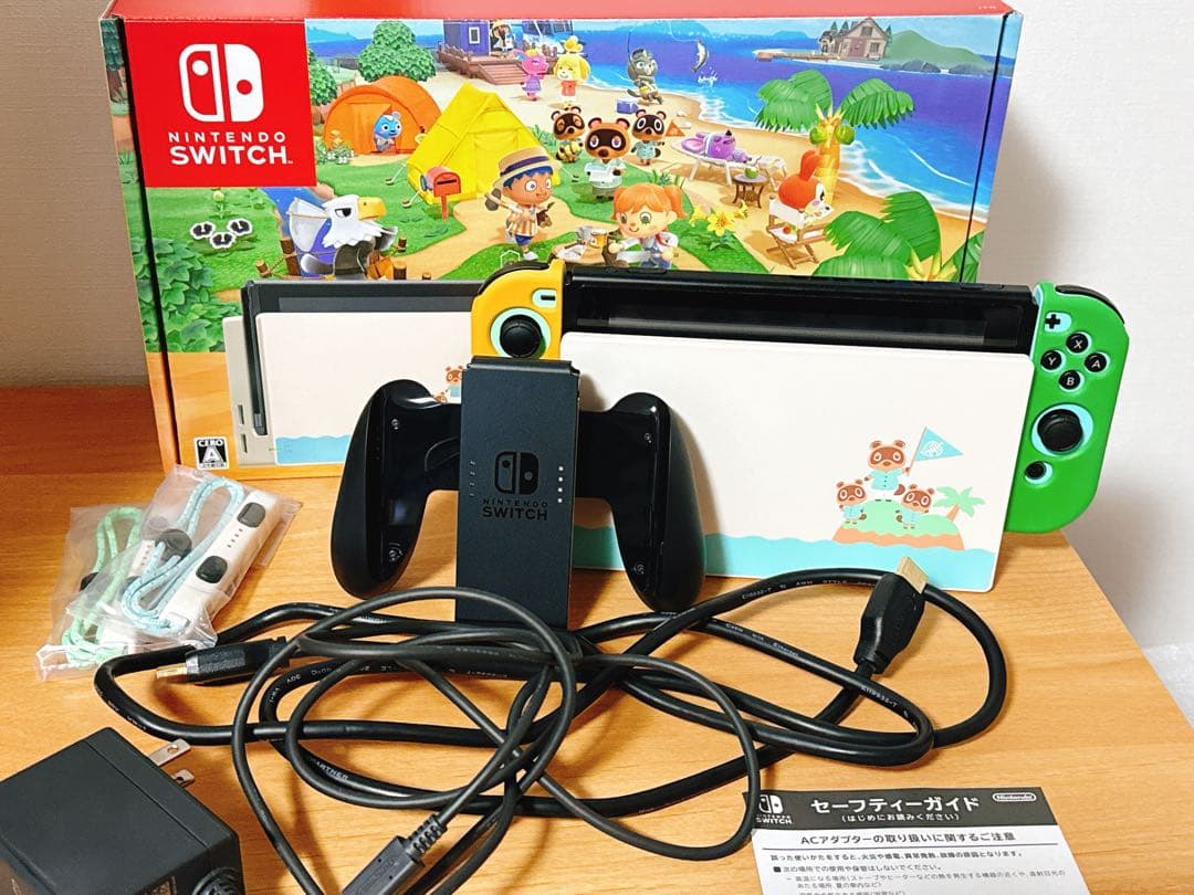 Nintendo Switch あつまれ どうぶつの森セット 本体 一部未使用