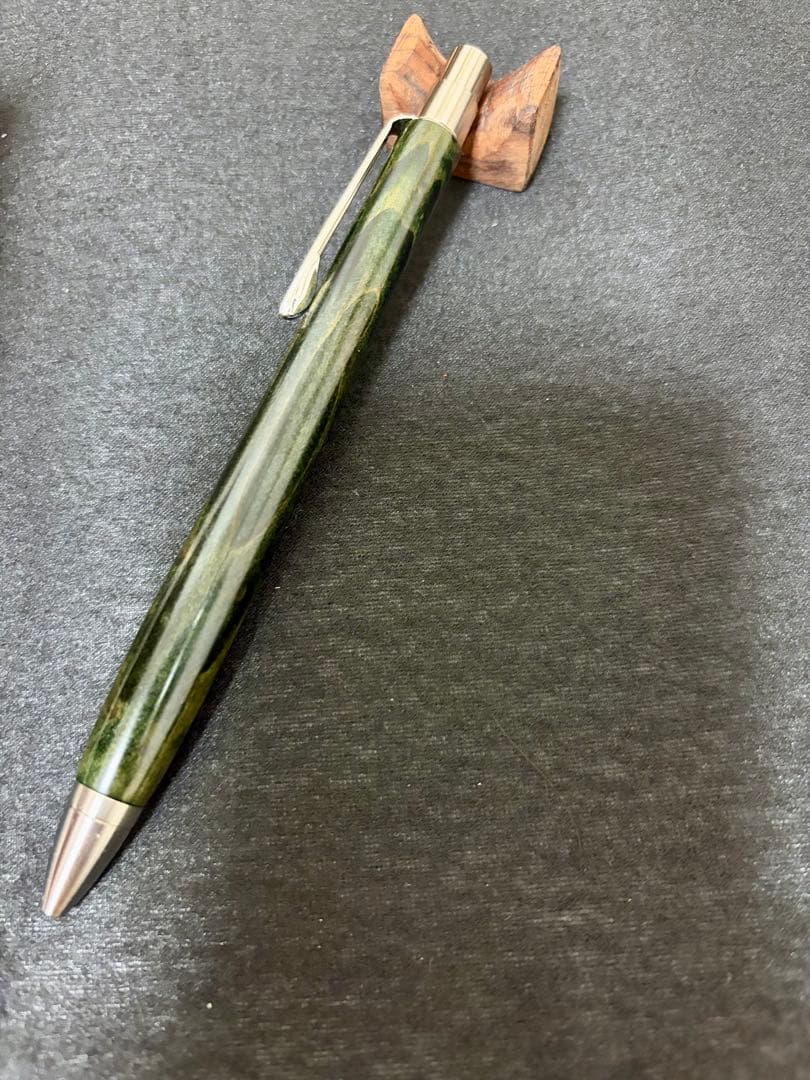 津*様 ウッドペンクラクトさん 杉瘤 国産摺り漆 織部 ボールペン 新品