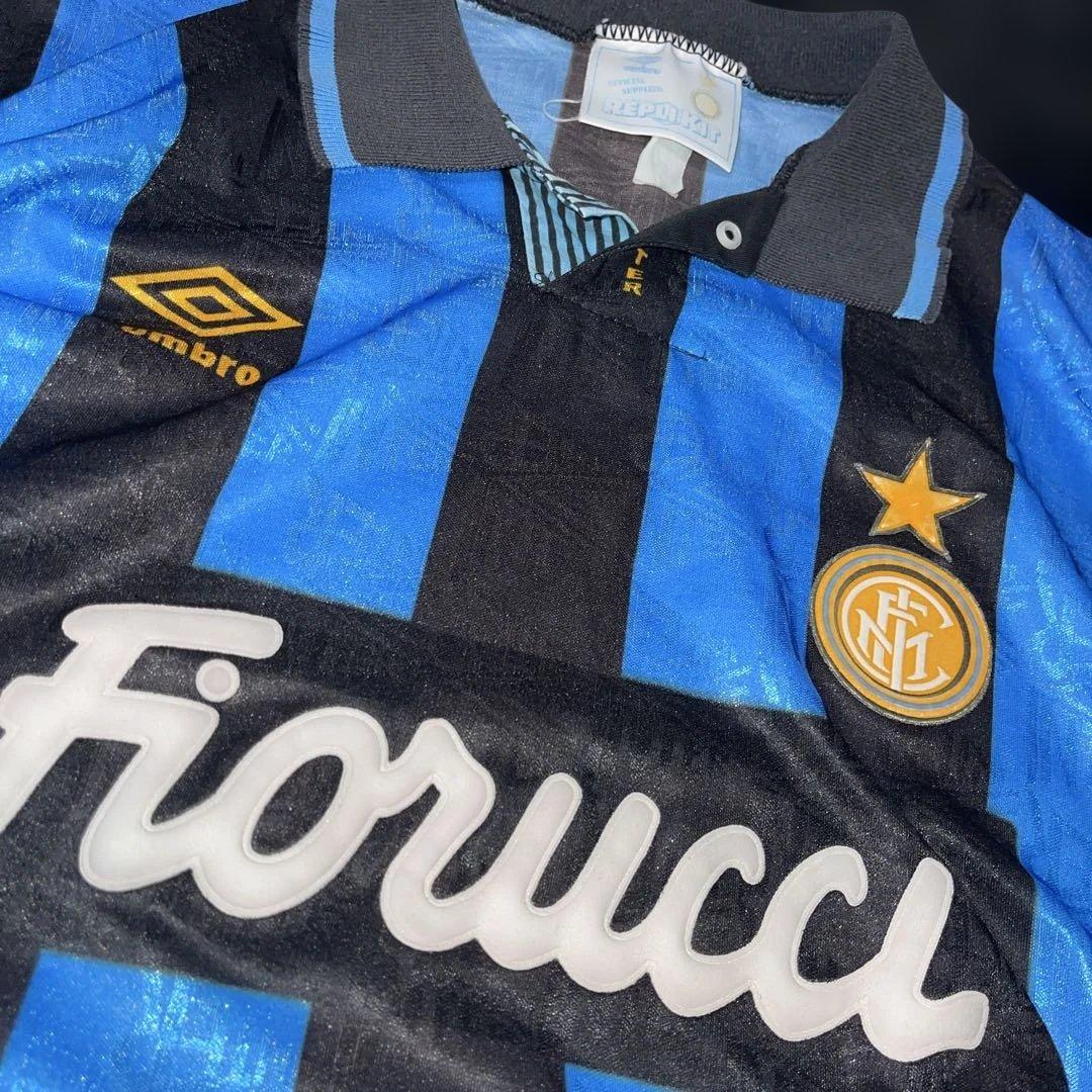 ア*ー様 1991年　インテル　ミラノ　ユニホーム　アンブロ　イングランド製