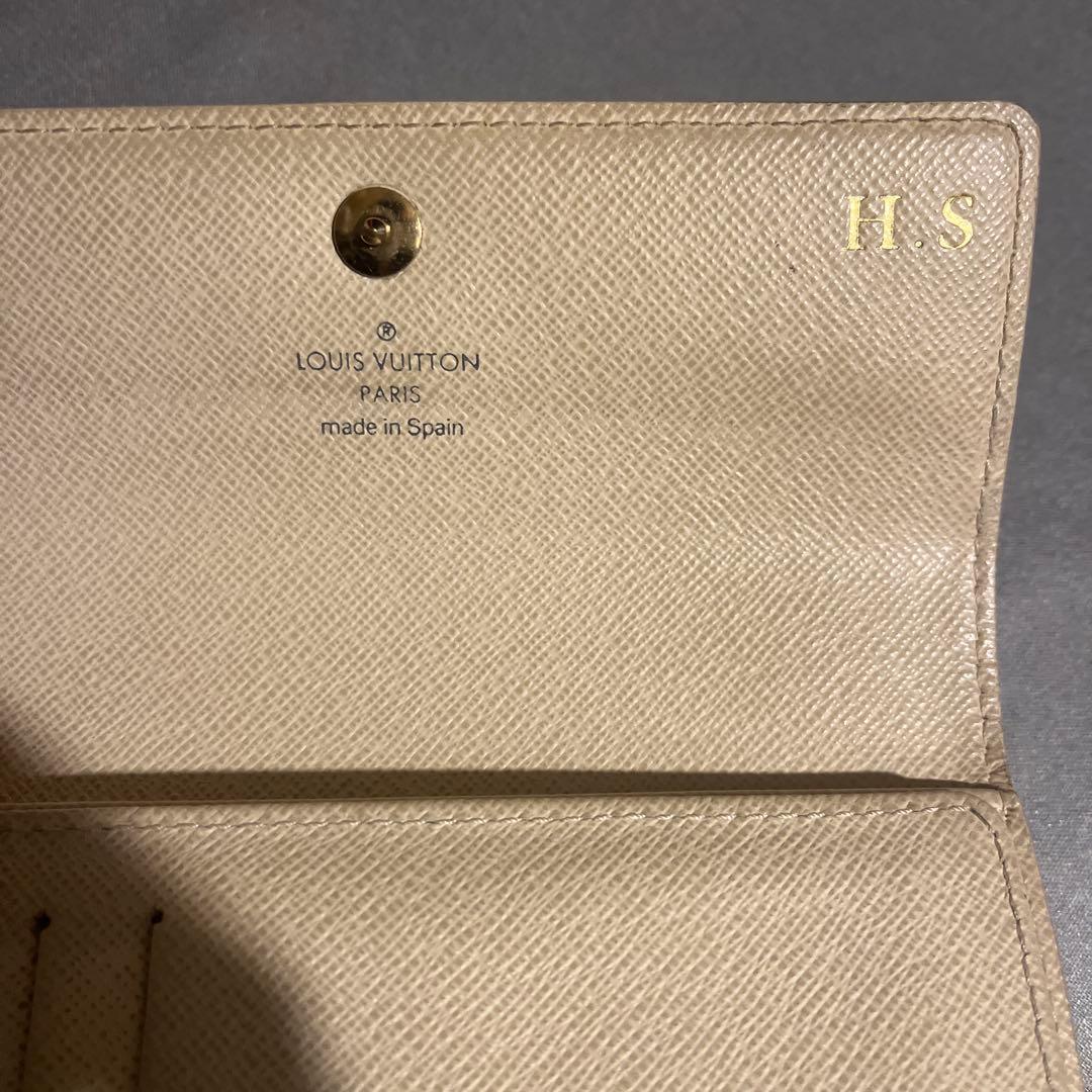 Louis Vuitton ダミエ・キャンバス 三つ折り財布