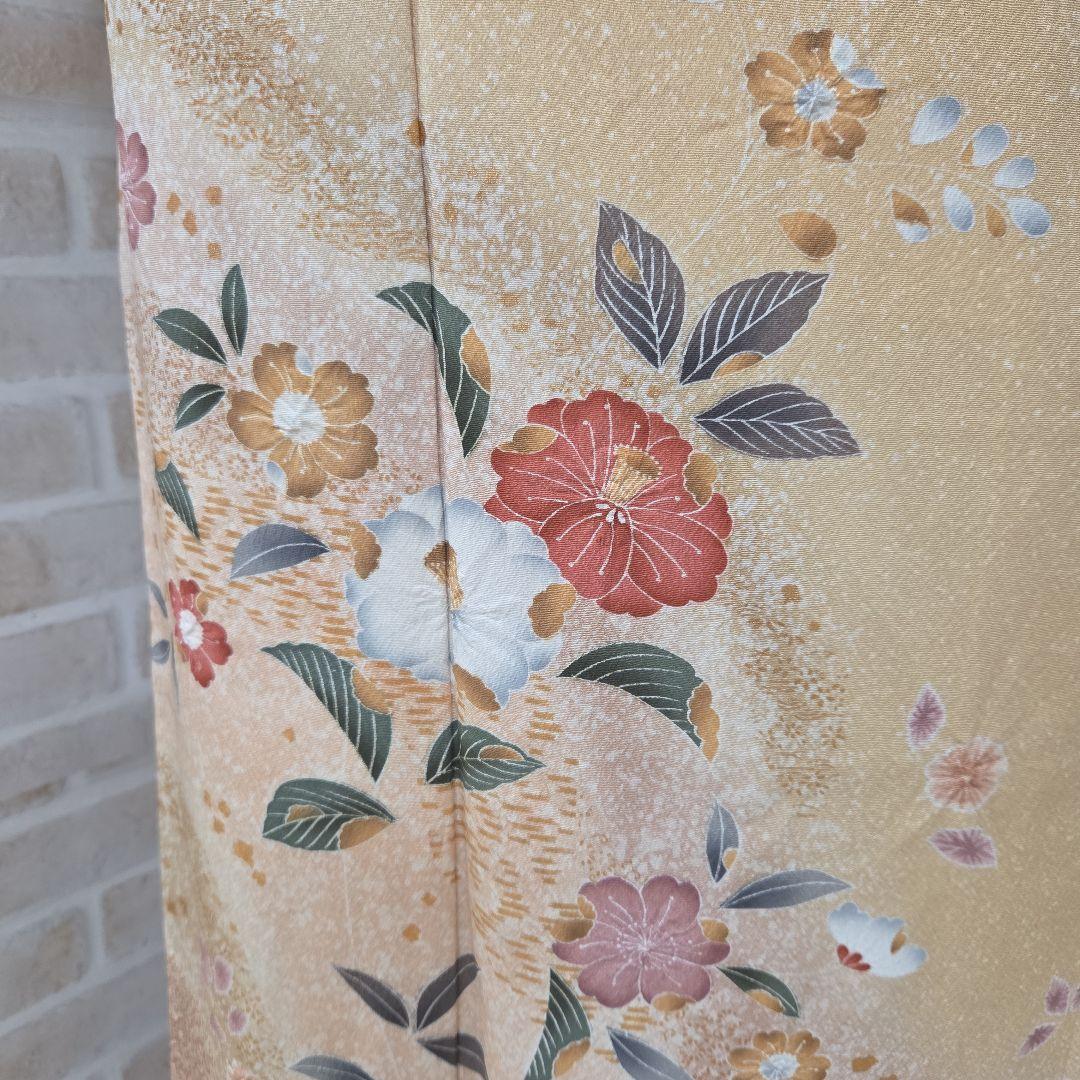 辻ケ花訪問着4点フルセット、 着物、袋帯、帯締め、帯揚げ