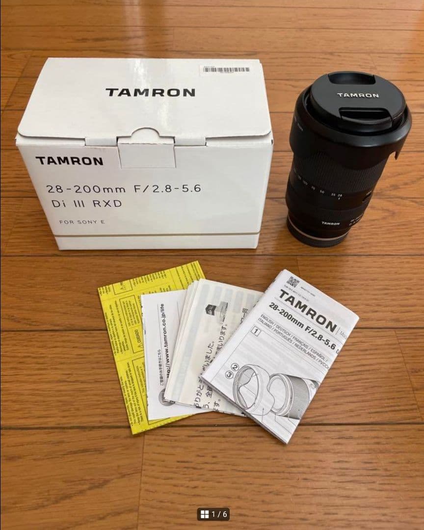 美品　TAMRON 28-200F2.8-5.6 DI III RXD