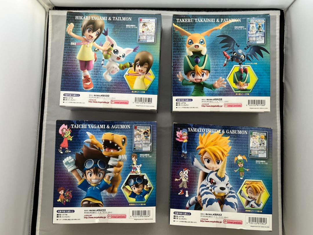 G.E.M.シリーズ デジモンアドベンチャー 4種セット