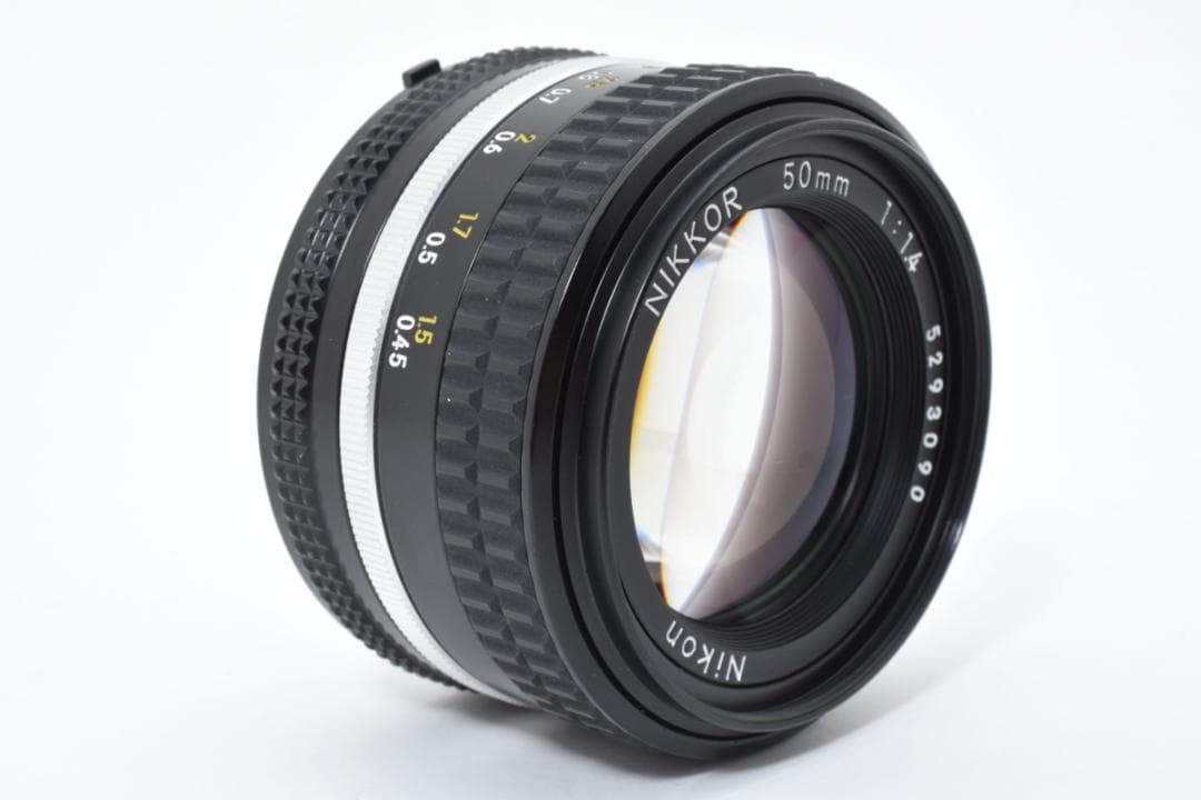 新品級 NIKON AI-S NIKKOR 50mm f1.4 MF N767