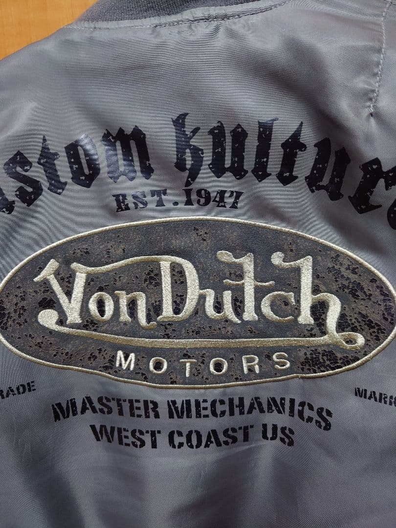 Von Dutch Motorsジャケット MA1
