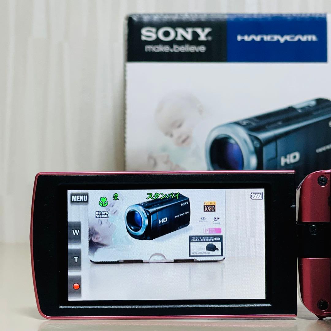 SONY ソニー HDR-CX270 ハンディカム ビデオカメラ ピンク
