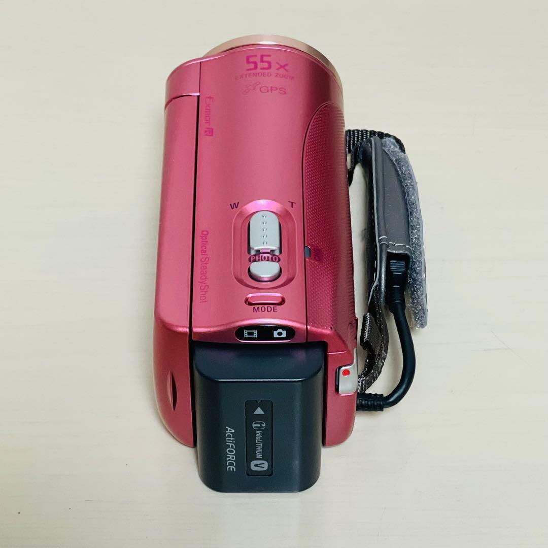 SONY ソニー HDR-CX270 ハンディカム ビデオカメラ ピンク