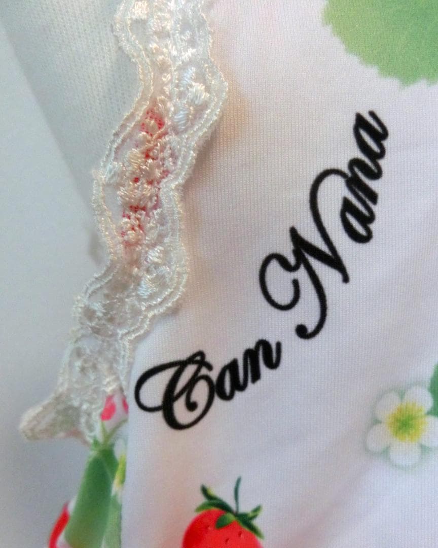 【稀少 美品】きゃんナナ いちごキャミワンピ Ｓ+Ｍサイズ