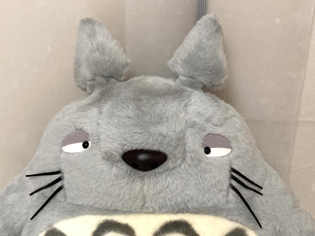 サンアロー　となりのトトロ　大トトロ　お昼寝クッション　グレー　全長73cm