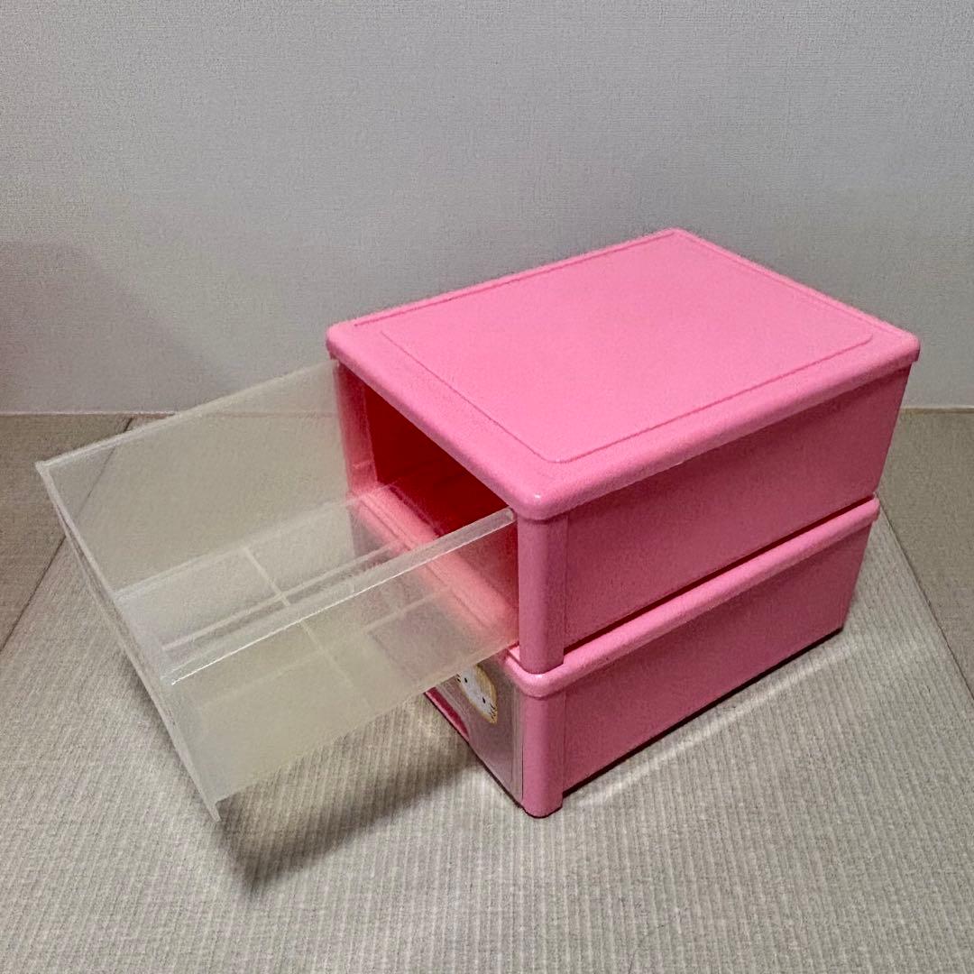 カオハナキティ　ハローキティ レトロ　収納ケース　チェストビンテージ　2セット