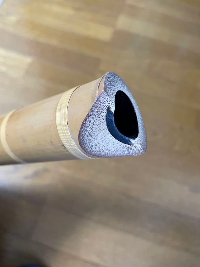 尺八 精華銘 和楽器 約54cm 一尺八寸 竹製 現状品