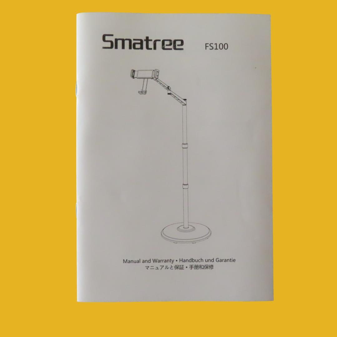 アーム・フロアースタンド】金属製　40～140cm　smatree FS100①