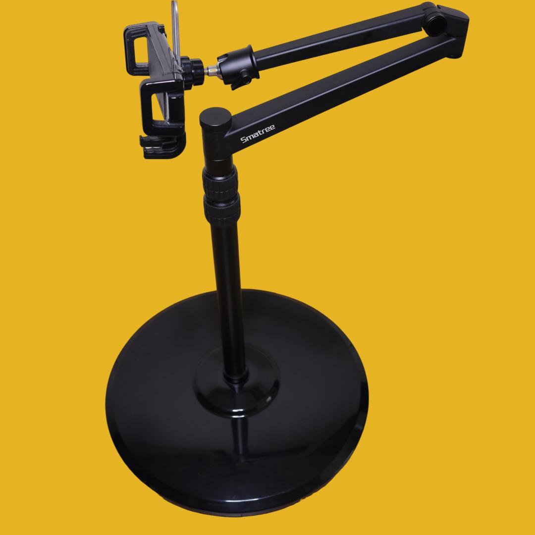 アーム・フロアースタンド】金属製　40～140cm　smatree FS100①