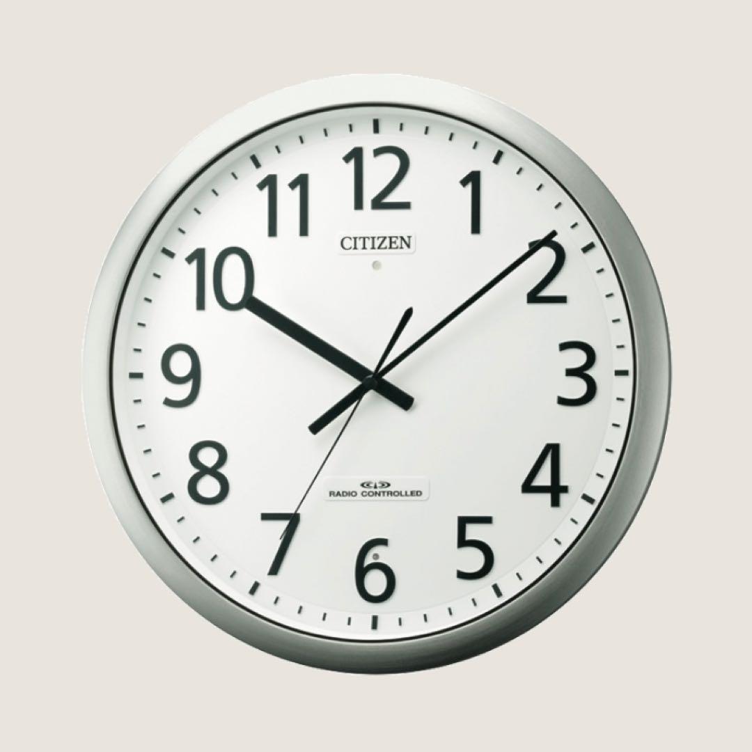 【新品】CITIZEN 電波掛け時計 8MY484-019