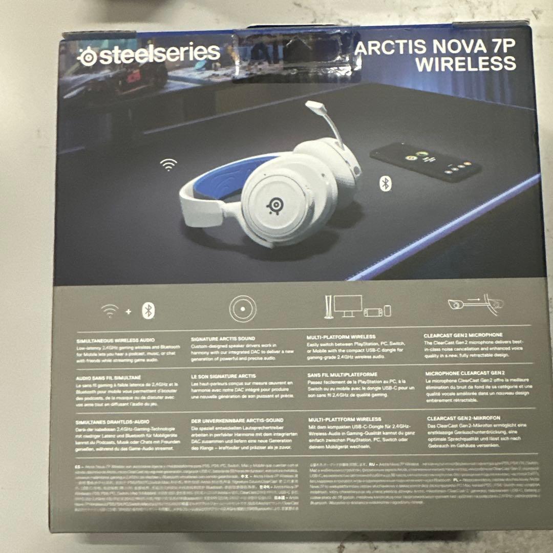 【未開封】SteelSeries Arctis Nova 7P Wireless