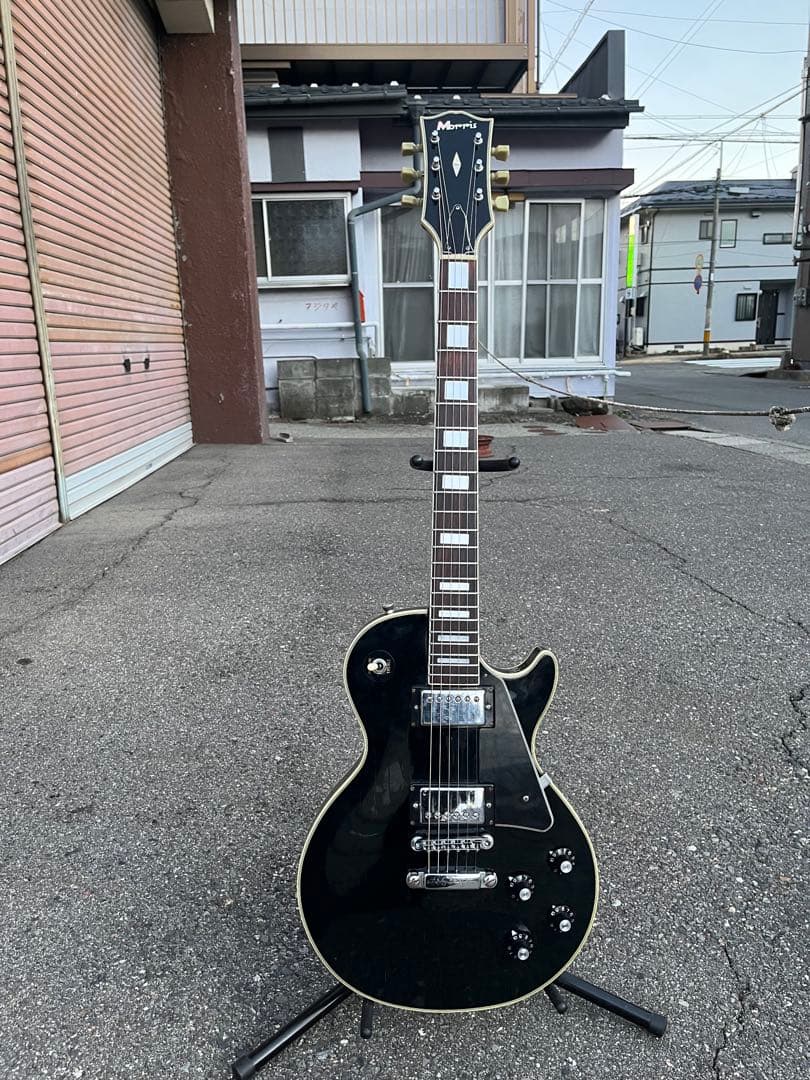 【Morris レスポールタイプ リフレット済み ハードケース付】