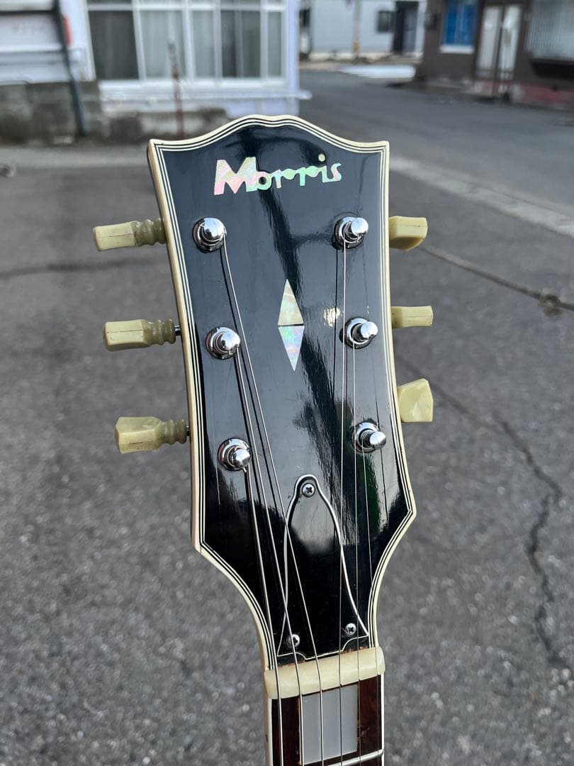 【Morris レスポールタイプ リフレット済み ハードケース付】