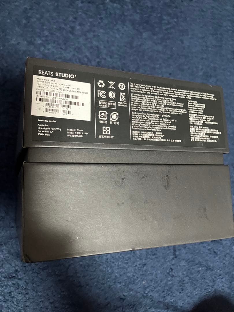 BEATS STUDIO3 ヘッドフォン/Apple Music 黒/BLACK
