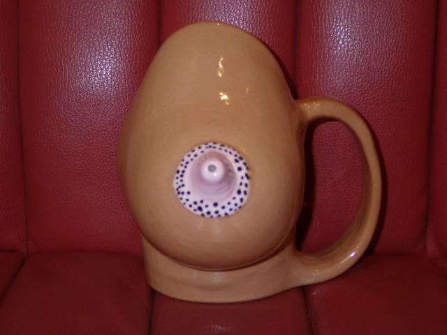 70’S★Boobs★マグカップ★26★アート★胸★USA★ビンテージ★ジョーク