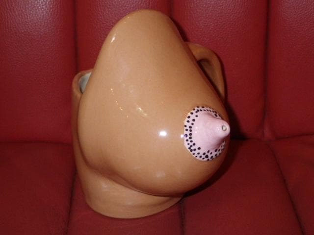 70’S★Boobs★マグカップ★26★アート★胸★USA★ビンテージ★ジョーク