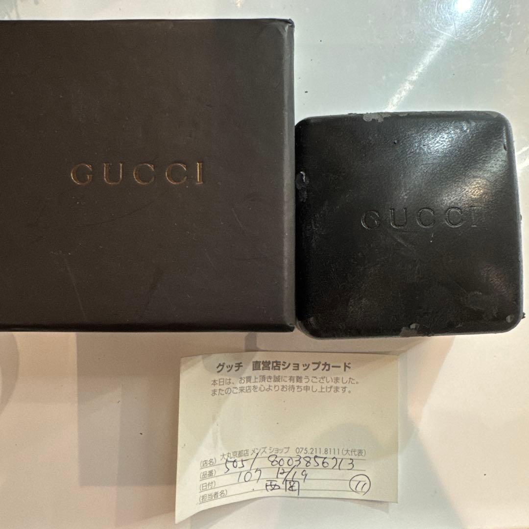 GUCCI K18WG アイコンリング 11号
