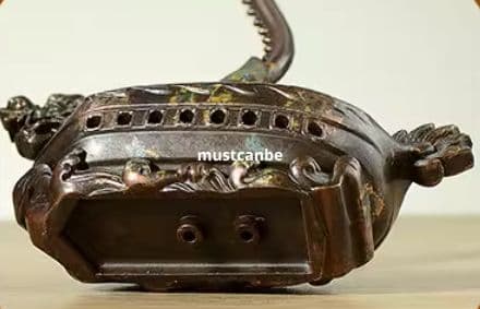 銅製 竜船香炉 室内檀香沈香 香炉 茶道薫炉 香道具 装飾品 工芸品 置物